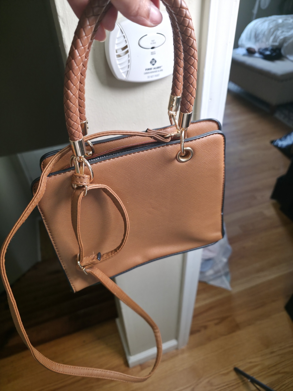 Classic Tan Women's Satchel Handbag